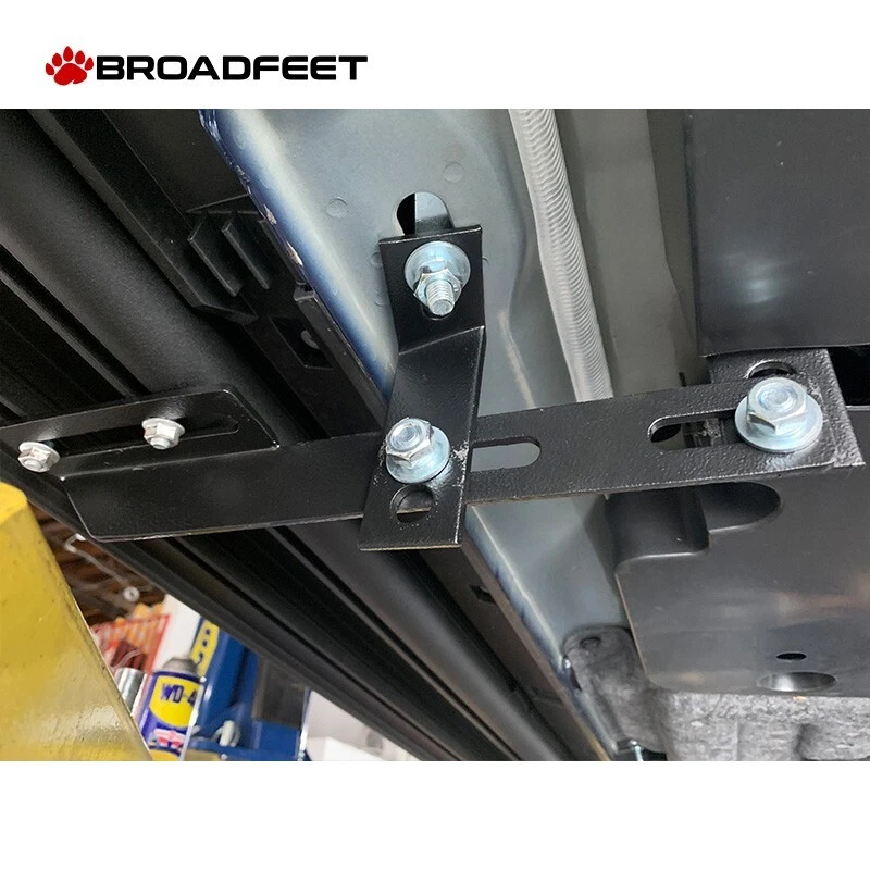 Almohadilla de barra lateral para estriberas de aluminio R22 de 5" para Subaru Ascent 2019-2023 Foto 2 de 4