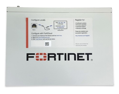 Fortinet FortiGate FG-60E Network Firewall Security Appliance w/ AC - #182778 - Picture 4 of 5