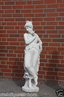 Frauenfigur Skulptur Frau Figur Aus Steinguss Frostfest Neu Garten PO-1239