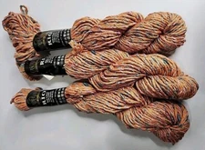 Cascade Yarns Rio Verigated  Cotton & Viscose 3 Skeins 50 gm  & 60.26 Yrd Each