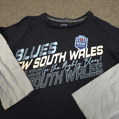 Maillot De Rugby NSW Blues - Enfant Taille Large (L) - Puma - Occasion Bon état