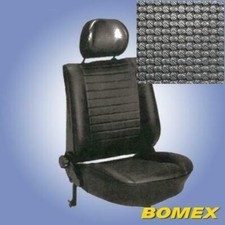 Rivestimenti Sedili, Tmi , Korbmuster, Nero, per VW Maggiolino Berlina, 8.76