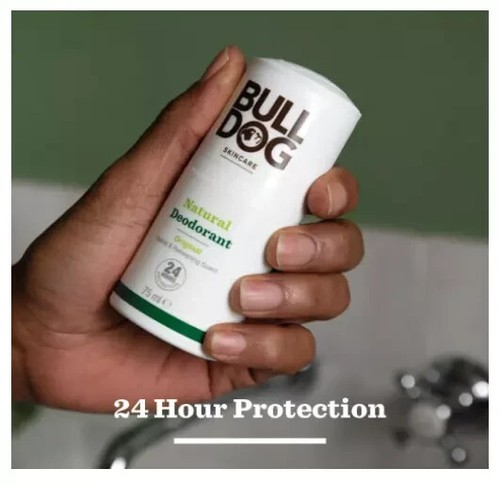PACK*3 Bulldog Skincare Original Roll On Natural Deodorant Patchouli 75 ml -D - Picture 6 of 8