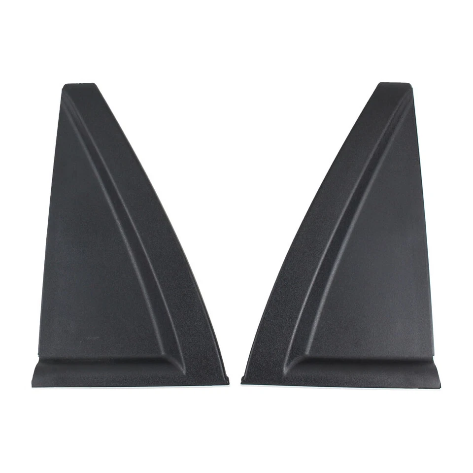 New Black Rear LH+RH Outside Door Pillar Delta Molding For 05-10 Kia Sportage Foto 2 de 4