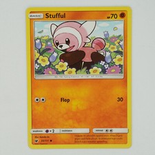 Stufful 55/111 Common Sun & Moon: Crimson Invasion Pokemon Card