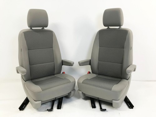 VW T6 California Sitz Drehsitze Fahrersitz Beifahrersitz Stoff Visitamo Moonrock