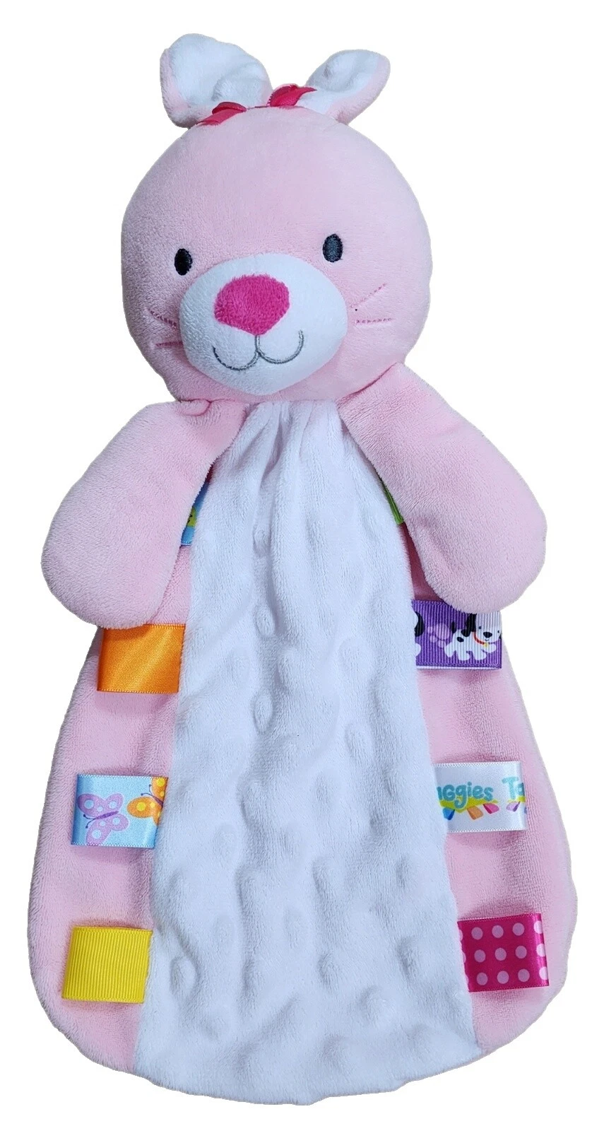 Taggies 女孩绸缎幼儿园毛毯和休闲毯