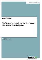 Thumbnail - Einführung Und Änderungen Durch Das Bundeskinderschutzgesetz | Buch |