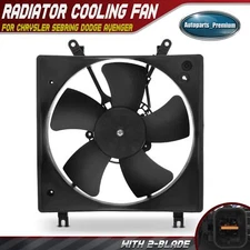 Radiator Cooling Fan Assy with Brushed Motor for Chrysler Sebring Dodge Avenger