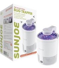 Sun Joe SJ-BZ15W-WHT UV Indoor Insect Fruit Fly Trap for Small Flying Insects