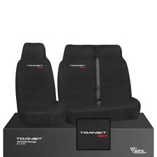 For Ford Transit Mk7 - Premium Heavy Duty Performance Van Seat Covers With Logo