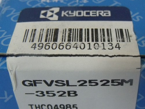 NIB Kyocera /Ceratip GFVSL2525M-HB Indexable Toolholder: 1" Square Shank - Picture 6 of 6