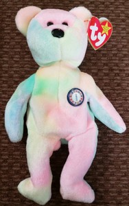 1999 birthday bear beanie baby