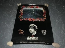 VINTAGE EDDIE AIKAU POSTER SURF QUIKSILVER 1990-91 WAIMEA BAY ORIGINAL RARE