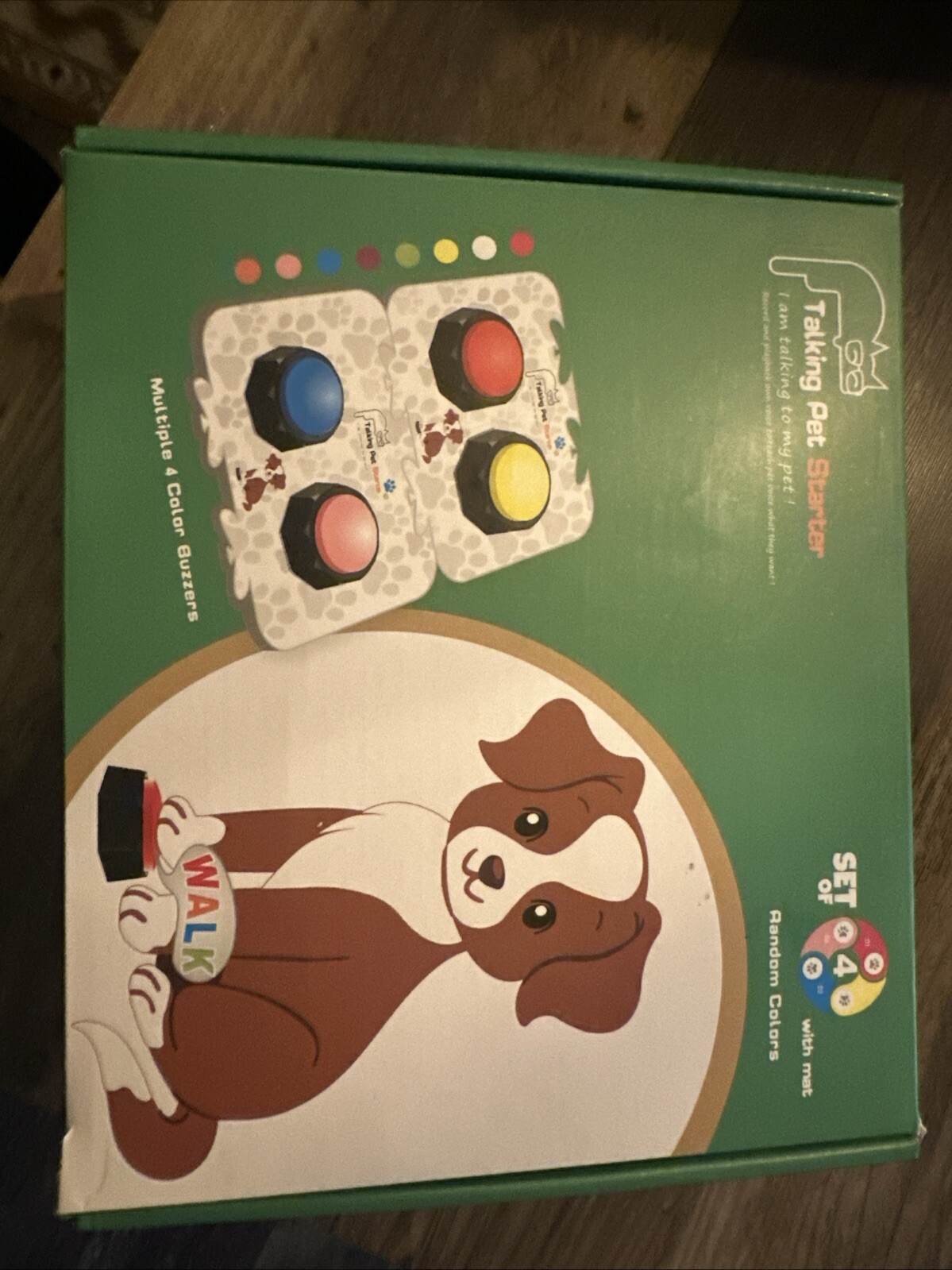 Talking Pet Started Kit - Set Of 4 With Mat - Opened And Tested But Never Used