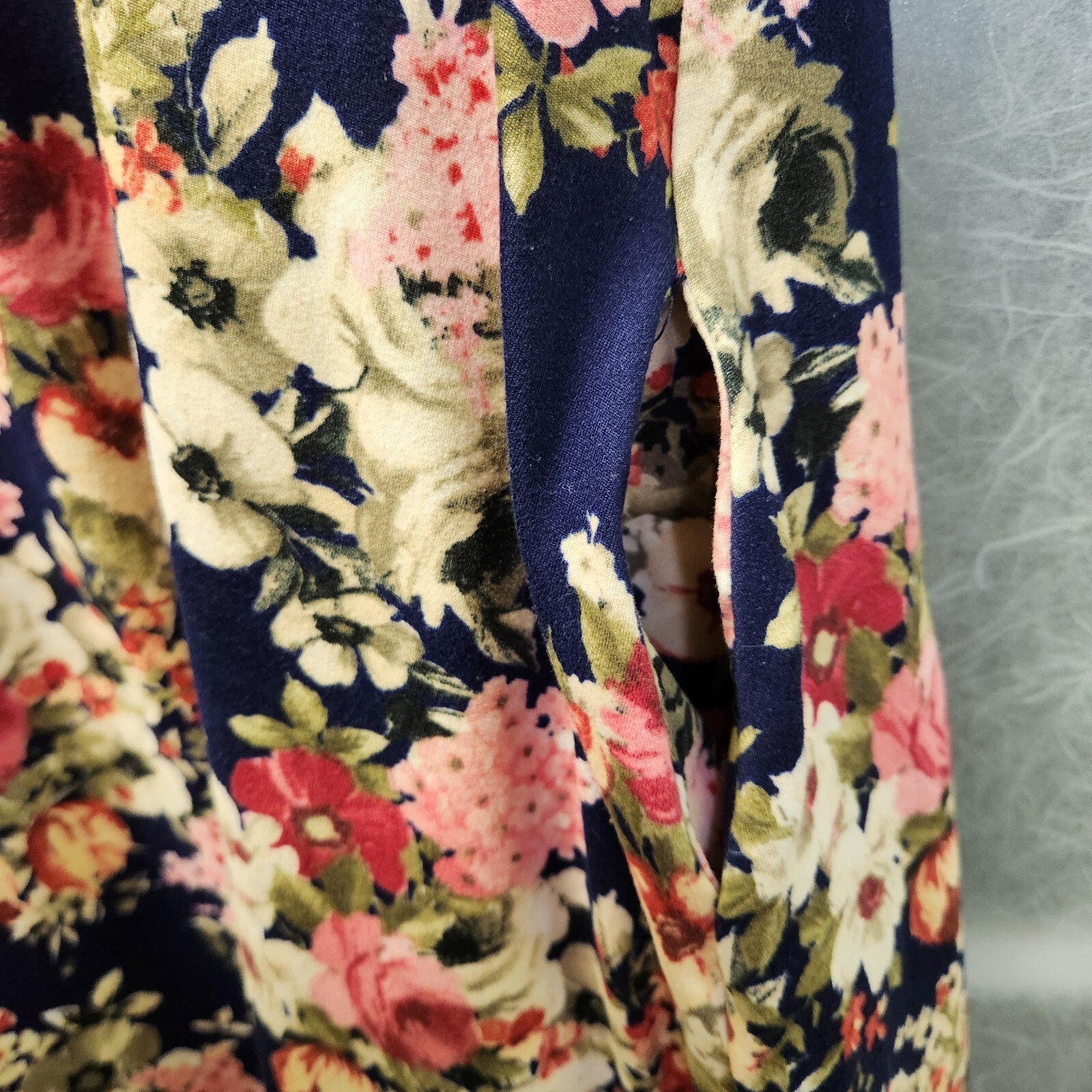 Vibe Sportswear Womens Plus 2X Short Sleeve Floral Swing Dress Pockets 1248 eBay