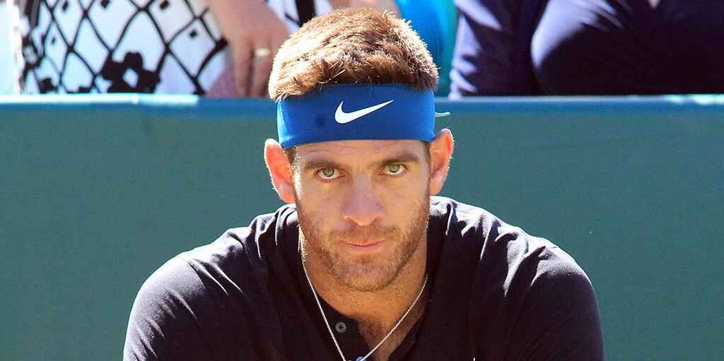 Tennis Headband Bandana Tie Up Swoosh ATP OPEN Del Potro | eBay