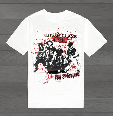 rare vintage Lower Class Brats hardcore punk rock shirt 90s New Seditionaries