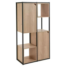 Loft Living Shelving Unit - Light Oak | Modern Display Storage Unit
