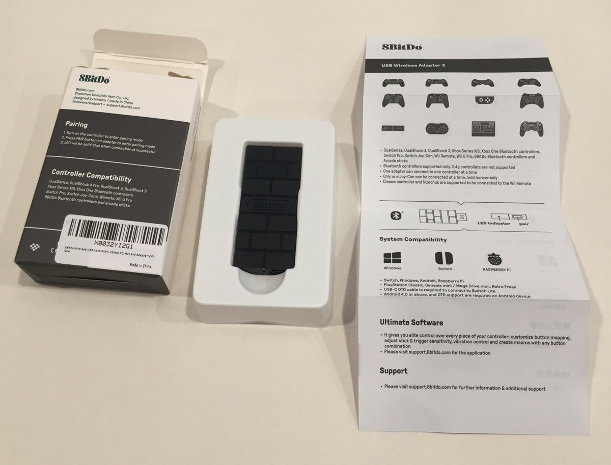 Official OEM Nintendo Wii U Pro Controller Compatible w/ Nintendo Switch  8BitDo