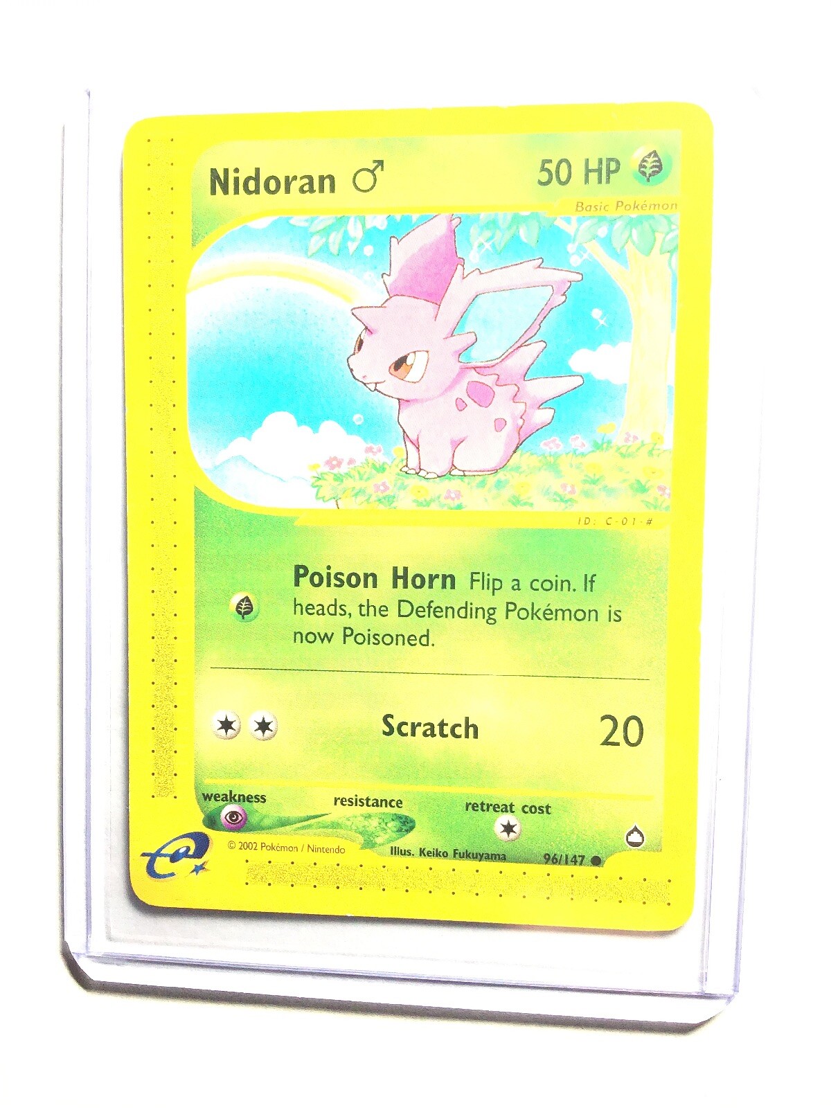 NIDORAN - 96/147 - Aquapolis - Common - Pokemon Card - NM