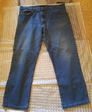 Saddlebred Size 40X32 Blue Jeans Stretch 29" Long 21" Waist