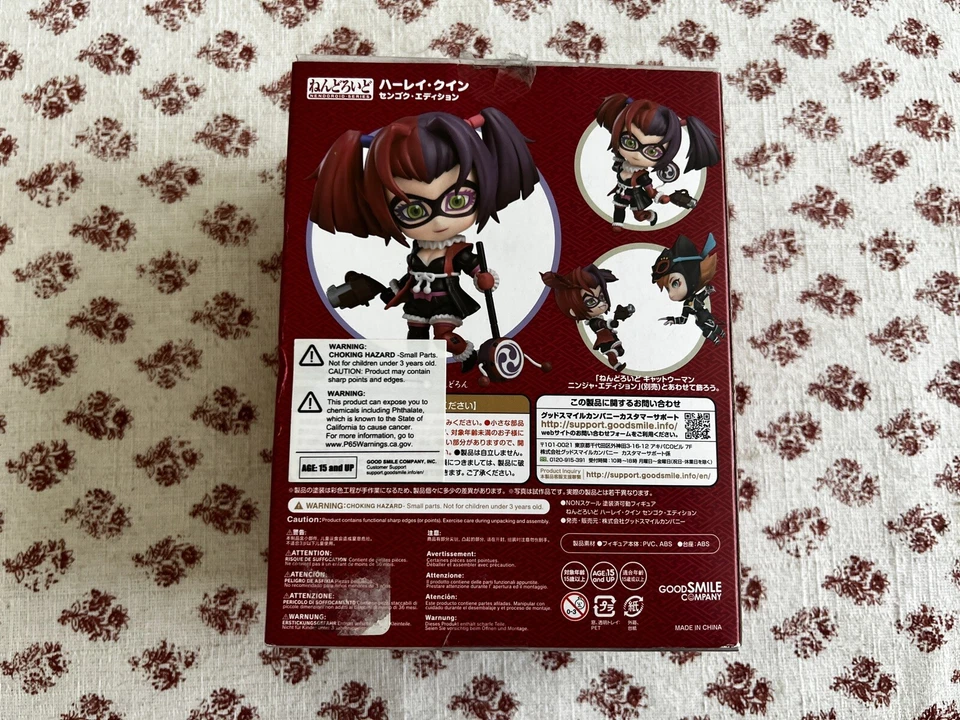 Harley Quinn Sengoku Edición Good Smile Company Nendoroid 961 Nueva #235 Foto 4 de 4