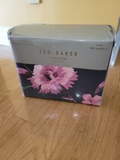 NWT Ted Baker London Rhubarb 3-Piece King Duvet Cover Set In Navy