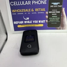 UNLOCKED / T-Mobile / Tello Alcatel GO FLIP 3 4052W 4G LTE Smart Phone *B GRADE