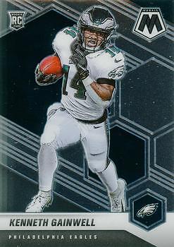 Kenneth Gainwell 2021 Panini Mosaic #339 RC Philadelphia Eagles