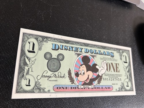 Disney Dollar Mint Mickey 1 1999 1 $ one dollars A Serie UNC F/S - Bild 8 von 12
