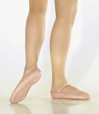 So Danca BA14 Women's Size 8.5M Fits 10.5 Pink Leather Full Sole Ballet Shoe