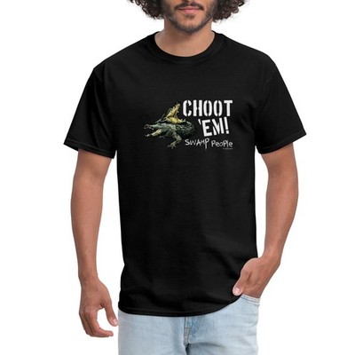 Swamp People Choot 'Em Alligator Men's T-Shirt