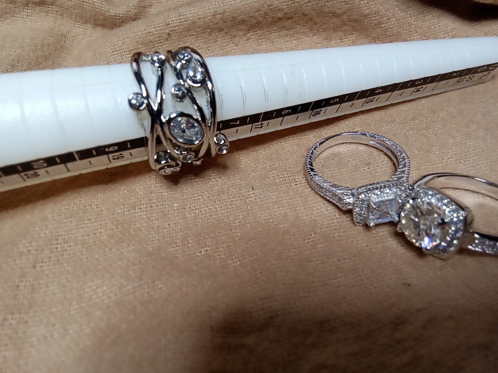 925 Solid Sterling Silver Ring - image 4