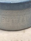 Blue & White Stoneware Antique Lidded Butter Crock Very Old 1800’s ? — photo 2