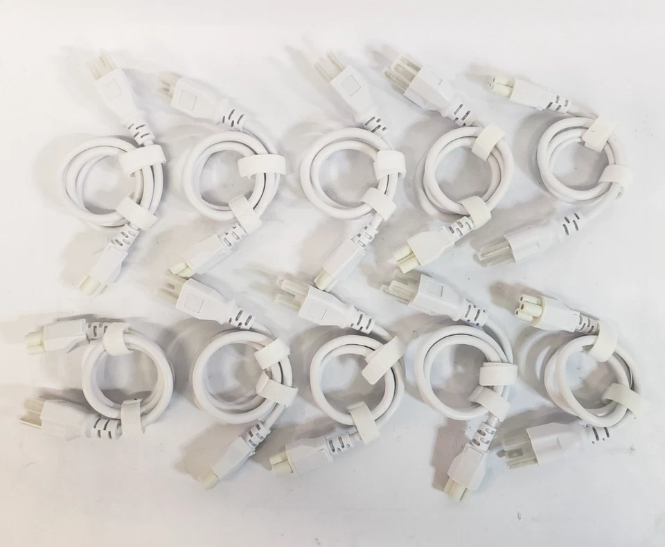 Lot of 10 Open Box UniFi U-PoE-af Injectors w/ Power Cords & Mounting Screws - Image 4 of 4