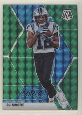 2020 Panini Mosaic Green Mosaic Prizm DJ Moore #35 07lt