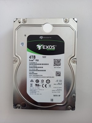 Seagate Exos ST4000NM0115 4TB SATA 3,5'' 7,2K 128MB HDD / Gebraucht - Gut / 100% Gesundheit