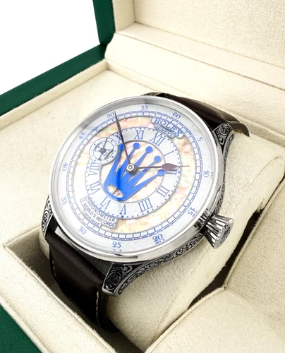 ROLEX MENS WATCH VINTAGE MOVEMENT IN A NEW QUALITY CASE, FULLY SERVICED.