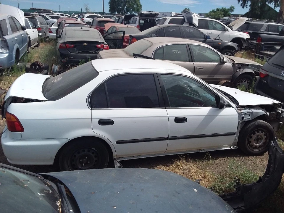 Trunk/Hatch/Tailgate Sedan Without Spoiler Fits 99-00 CIVIC 30396758 - Image 2 of 4