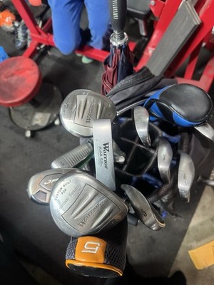 Warrior Mizuno Blade Tour Customized Iron Golf Club Set 4 5 6 9 Silver Blue