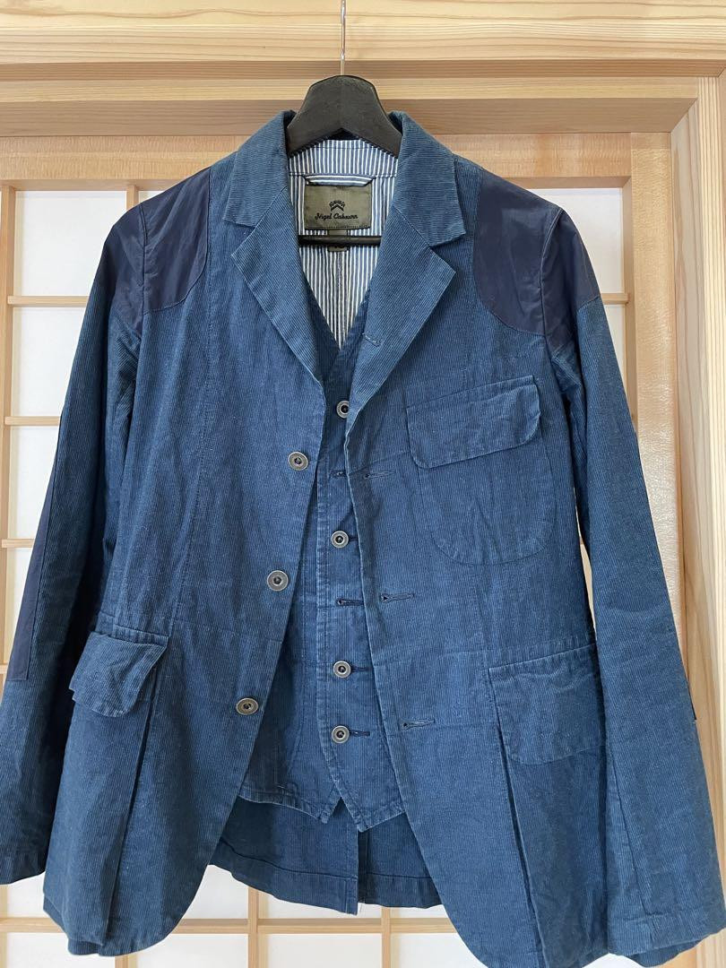 Nigel Cabourn Mallory Jacket & Vest - Slight Collar Fading 