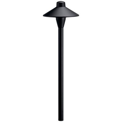 Kichler Lighting 15478BKT - 21'' Path Light in Black, Use T3 or G4 Lamps (not in