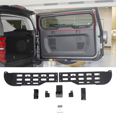 Alloy Tailgate Window Storage Fence Molle Panel Rack For GWM Tank400 2023+
