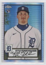 2021 Chrome Platinum Anniversary Mega Box Prism Refractor Kyle Funkhouser f2s