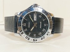 SEIKO AUTOMATIC JAPAN 6309A VINTAGE REFURBISHED ROMAN DIAL WATCH FOR MENS SN19