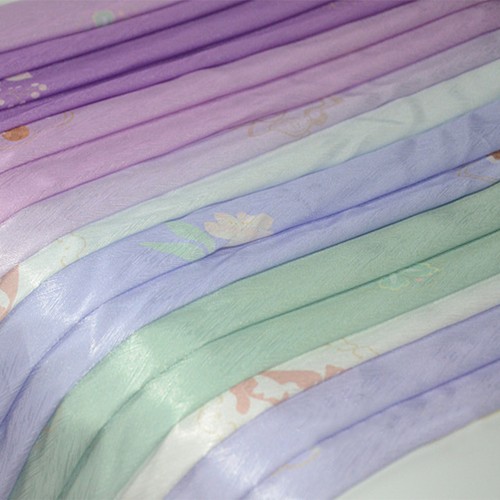 Jacquard Gradient Color Rainbow Fabric for Costume Stage Dance Sewing Craft - Picture 14 of 22