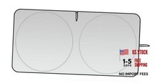 Windshield Sun Shade - 59" x 29" Reflective Auto Sunshade Blocks UV Rays Small