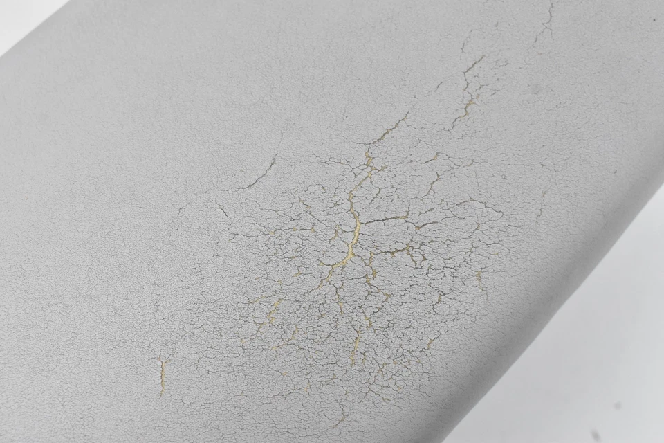 Lincoln Continental 1998-2002 consola central cuero gris reposabrazos tapa superior OEM Foto 2 de 4