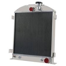 4 Row Aluminium Radiator For 1933 1934 Ford Model Chopped Chevy V8 Engine 4 Row Aluminium Radiator For 1933 1934 Ford Model Chopped Chevy V8 Engine